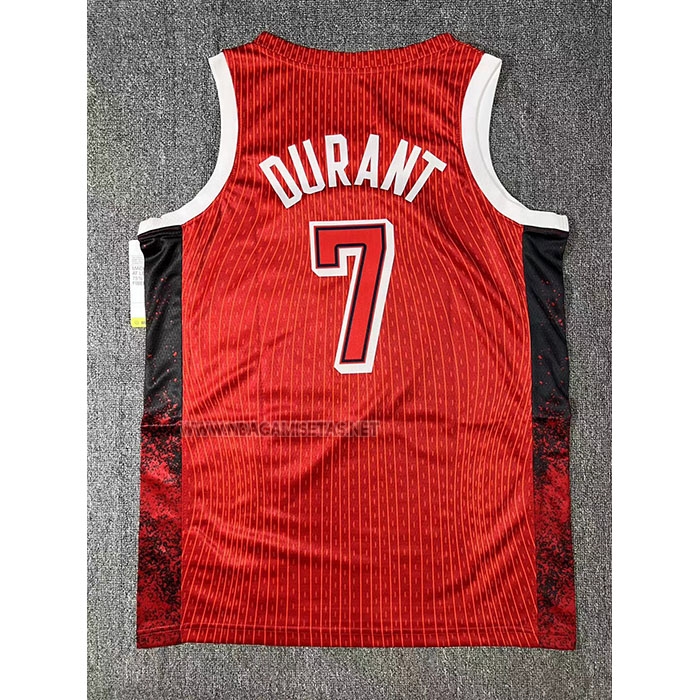 Camiseta USA 2024 Kevin Durant NO 7 Juegos Olimpicos Rojo